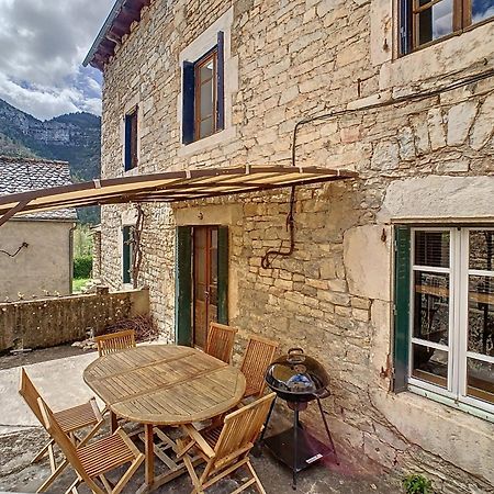 Gorges Du Tarn Gite En Pierres Avec Terrasse Quezac  Exterior foto